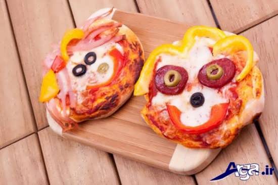 ایده های جالب برای تزیین کردن پیتزا 