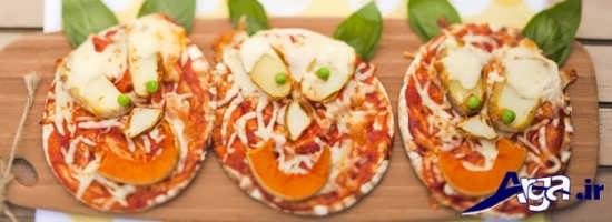 تزیین پیتزا با روش های خانگی 