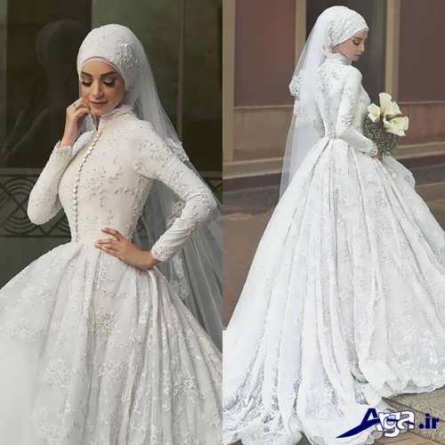 لباس عروس پوشیده ایرانی 