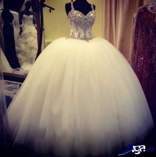 مدل لباس عروس ایرانی پف دار 