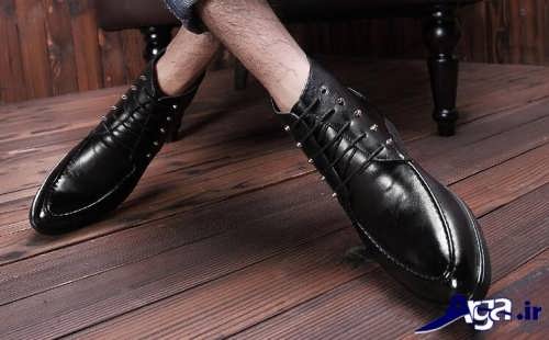 مدل کفش بنددار مجلسی مردانه 