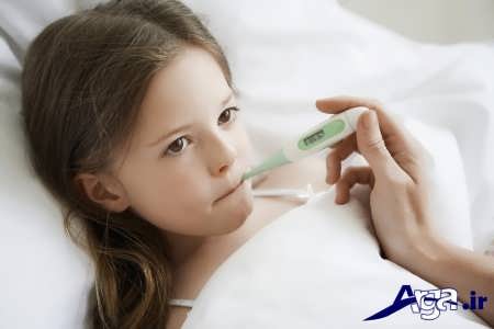 درمان و علل تب در کودکان