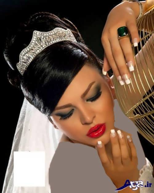 مدل شینیون عروس ایرانی 