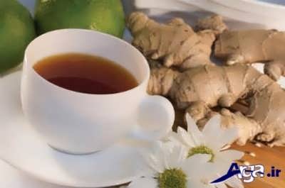 چای بابونه و درمان معده درد
