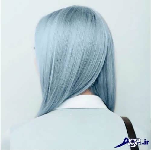 رنگ موی یخی ( آبی ) 