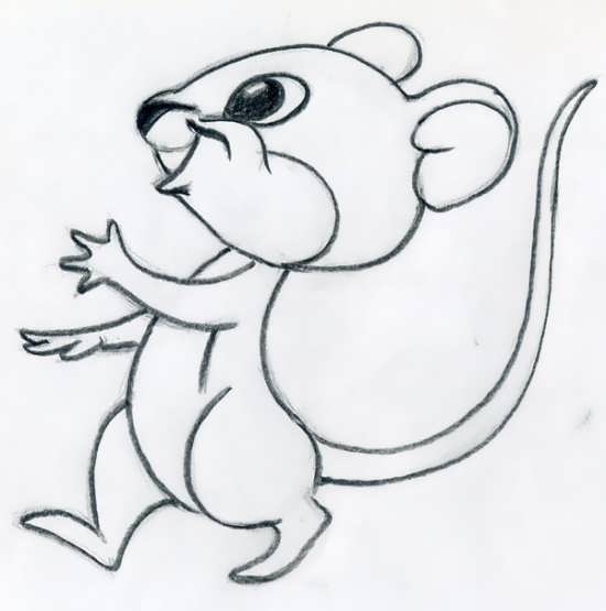 نقاشی های جذاب موش