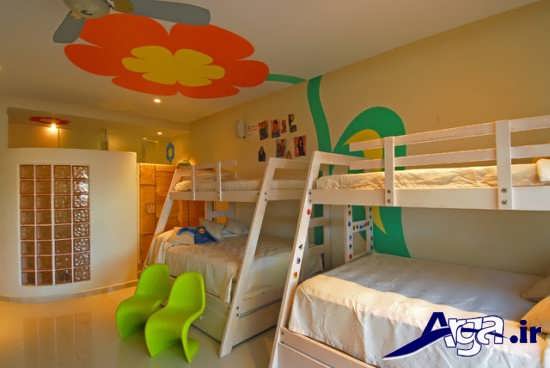 تزیین سقف اتاق کودک با اسباب بازی
