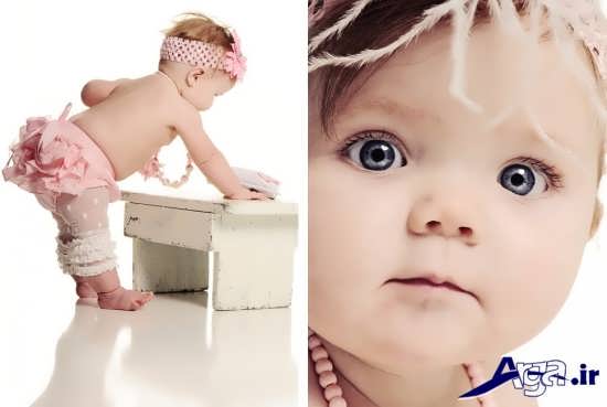 انواع مدل ای ژست برای عکس نوزاد 