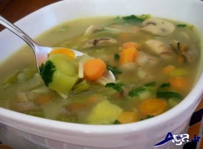 روش تهیه سوپ سبزیجات خوش طعم 