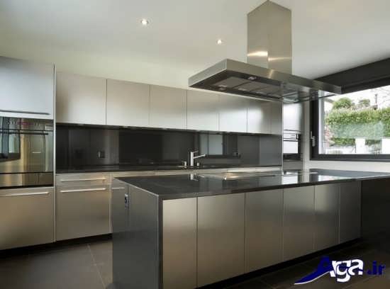 مدل کابینت آشپزخانه مدرن با طراحی بی نظیر 