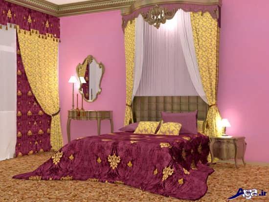 دیزاین ساده اتاق خواب عروس