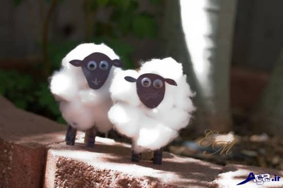 کاردستی گوسفند قربانی برای عید قربان