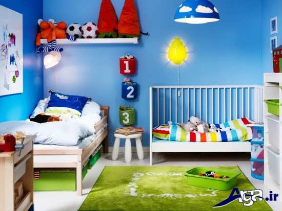 انواع نمونه های طراحی داخلی برای اتاق کودک 