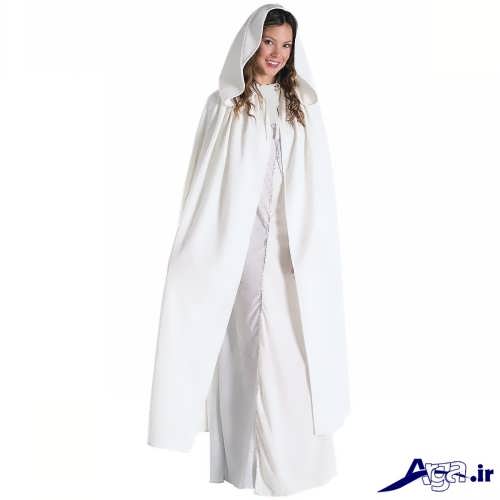مدل شنل بلند برای عروس 