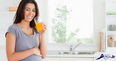 خاصیت های آب هویج برای زن باردار