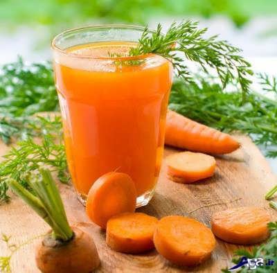فواید آب هویج برای بدن