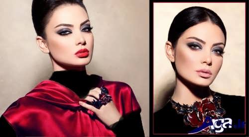 مدل آرایش دخترانه لبنانی 