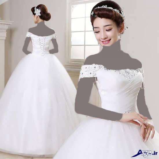لباس عروس جدید کره ای 