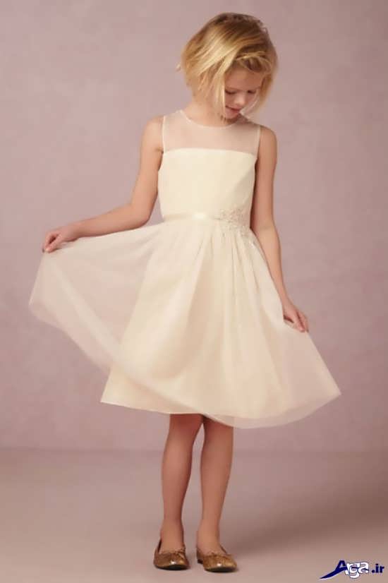 مدل لباس عروس بچگانه زیبا 