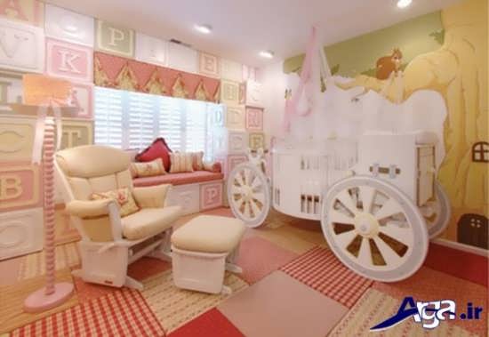 طراحی های مدرن برای اتاق نوزاد 