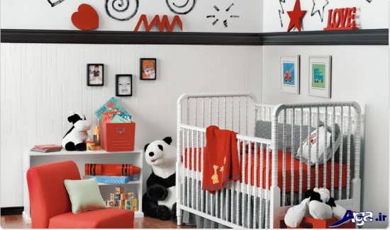 تزیین اتاق نوزاد با وسایل ساده