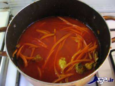 طرز تهیه خورش هویج در خانه با بهترین روش 