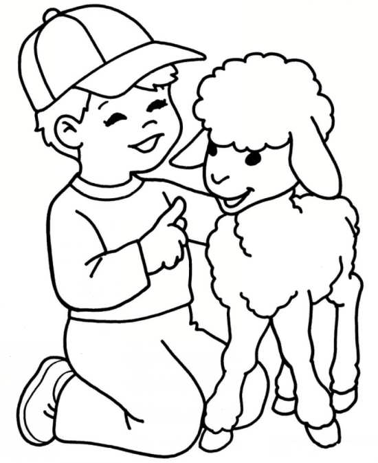 نقاشی های کودکانه حیوانات برای رنگ آمیزی کردن کودکان دختر و پسر 