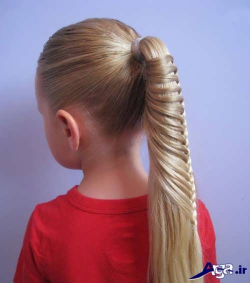 ایده هایی برای بستن موی کودکان دختر 