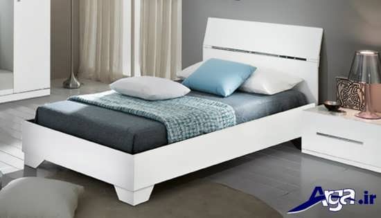 مدل تخت خواب یک نفره با طراحی های مدرن 