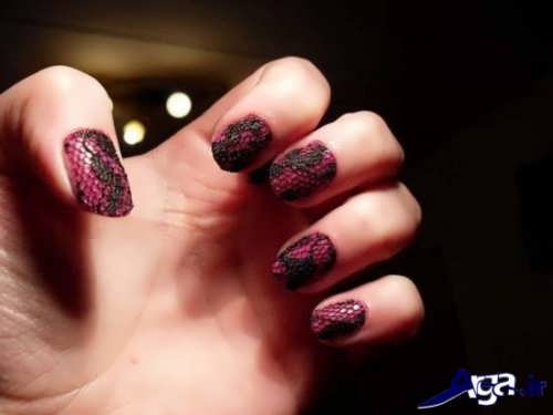 nail-designs-with-lace-fabric-14