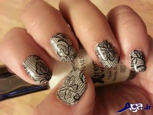 nail-designs-with-lace-fabric-9