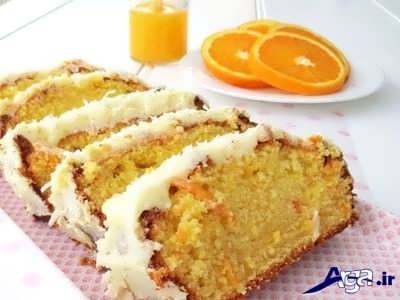 کیک پرتقالی خوشمزه و خوش طعم 