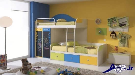 طراحی دکوراسیون داخلی اتاق خواب کودکان با طرح های فانتزی 