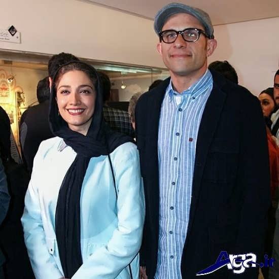 عکس های مینا ساداتی و همسرش 