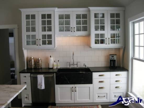 انواع مدل های جدید کابینت آشپزخانه 