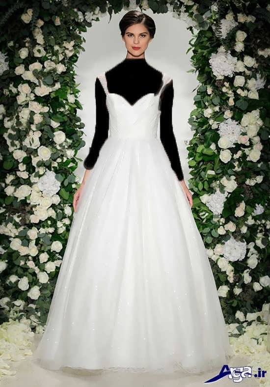 مدل لباس عروس 2017 ساده 