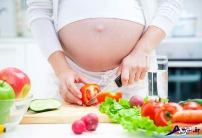 تغذیه دوران بارداری برای زیبایی نوزاد