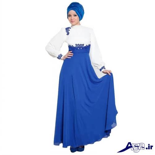 مدل لباس مجلسی ایرانی پوشیده 