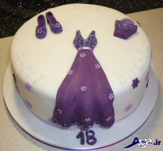 تزیین زیبا کیک تولد 