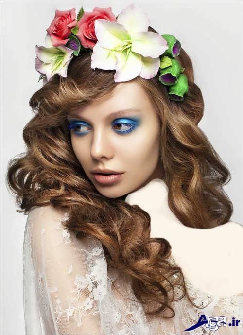 مدل موی فر باز عروس با جدیدترین متدهای آرایشی روز دنیا 