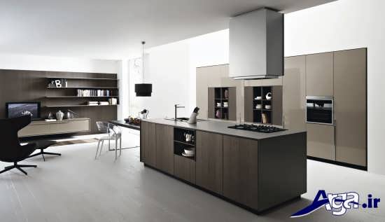 طراحی داخلی آشپزخانه با ایده های مدرن و کاربردی 