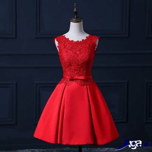 لباس شب قرمز 