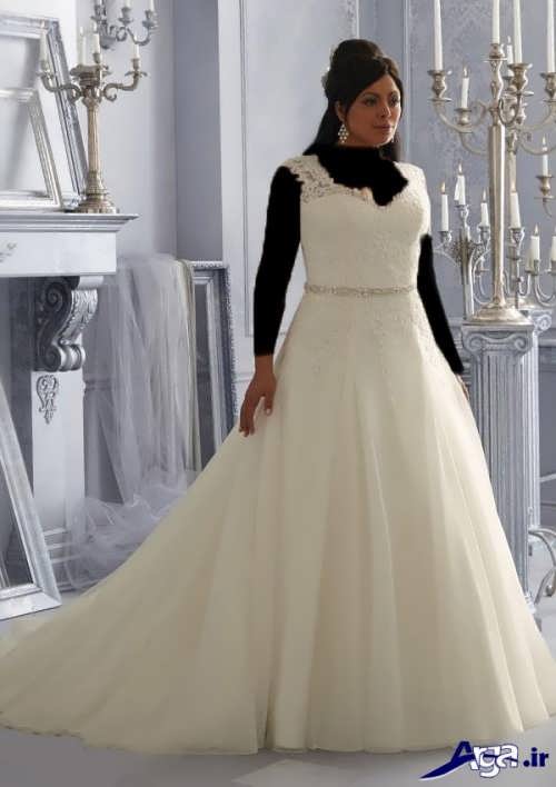 مدل لباس عروس بلند دنباله دار 