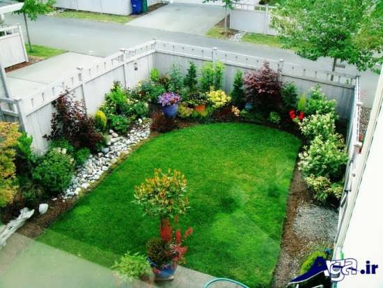 طراحی باغچه حیاط با کمک روش های خلاقانه 