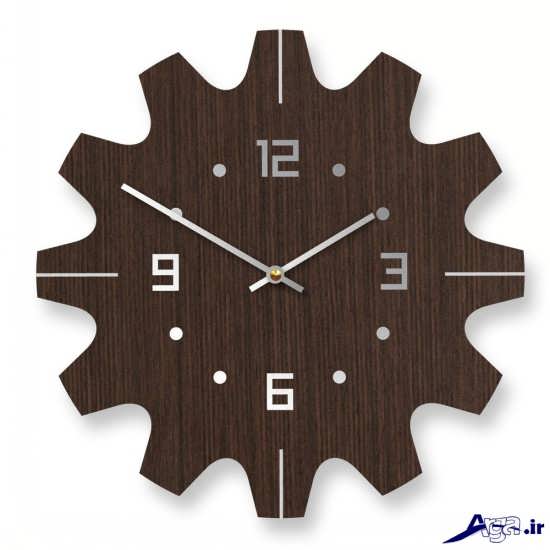 مدل ساعت دیواری چوبی