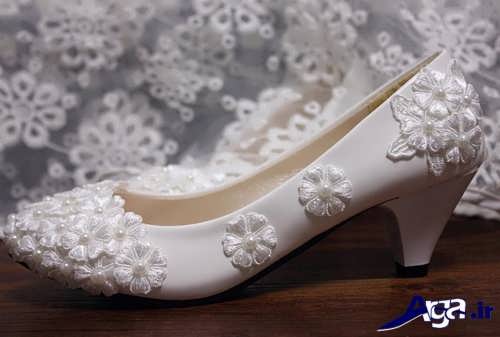 مدل کفش عروس با طرح زیبا و شیک 