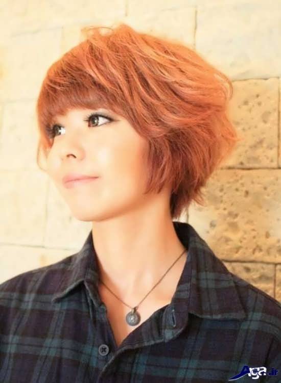 مدل موی کوتاه و زیبای کره ای