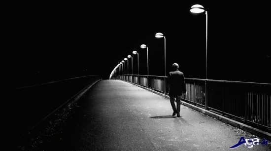 عکس تنهایی و دوری
