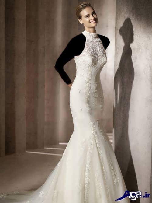 مدل لباس عروس با طرح زیبا و متفاوت 