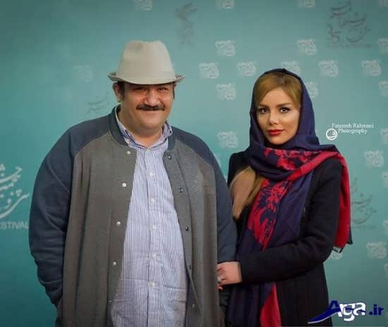 عکس مهران غفوریان و همسرش